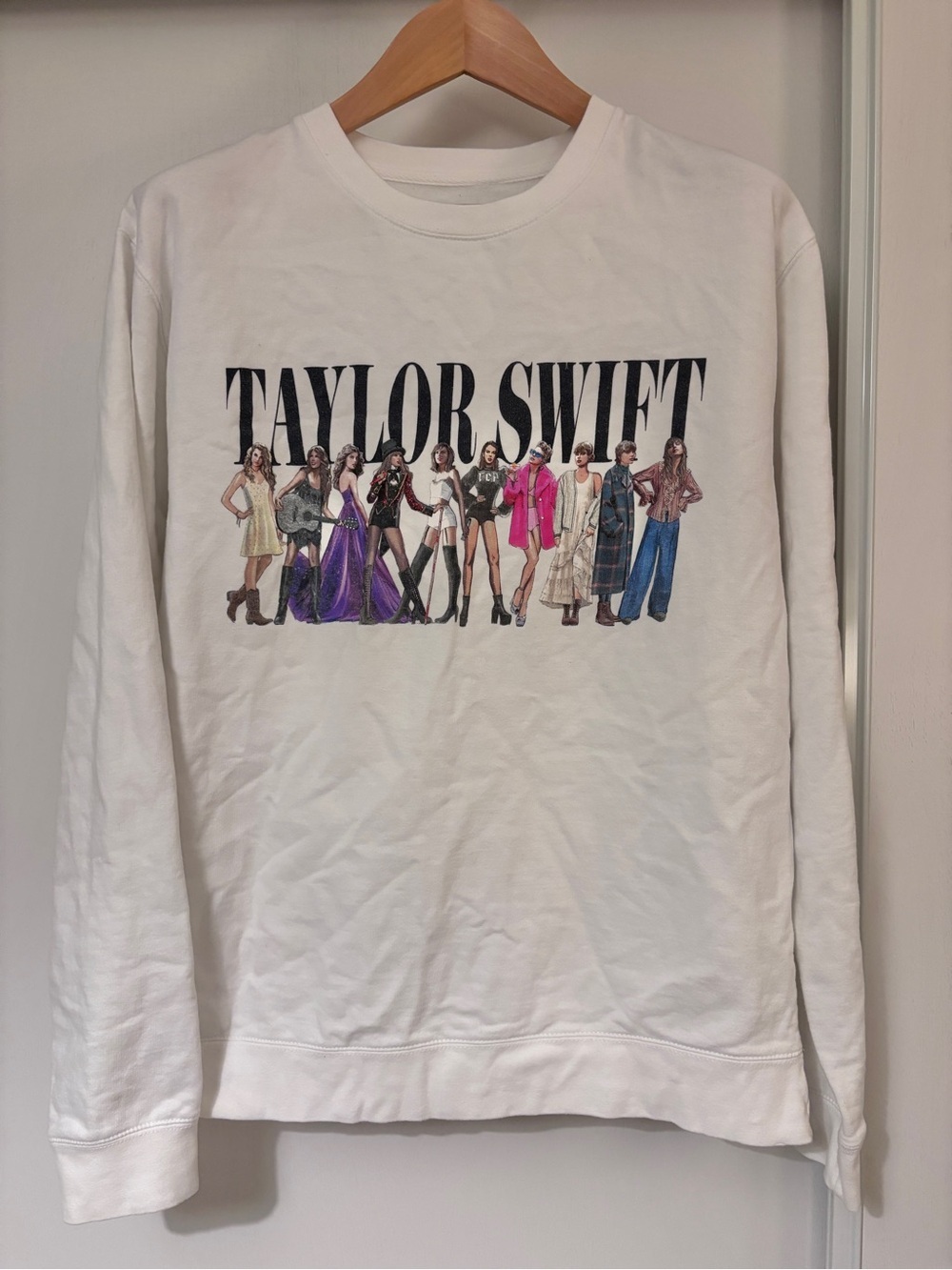Taylor Swift Midnights Eras Tour Concert Sweatshirt Size Large Swiftie Official